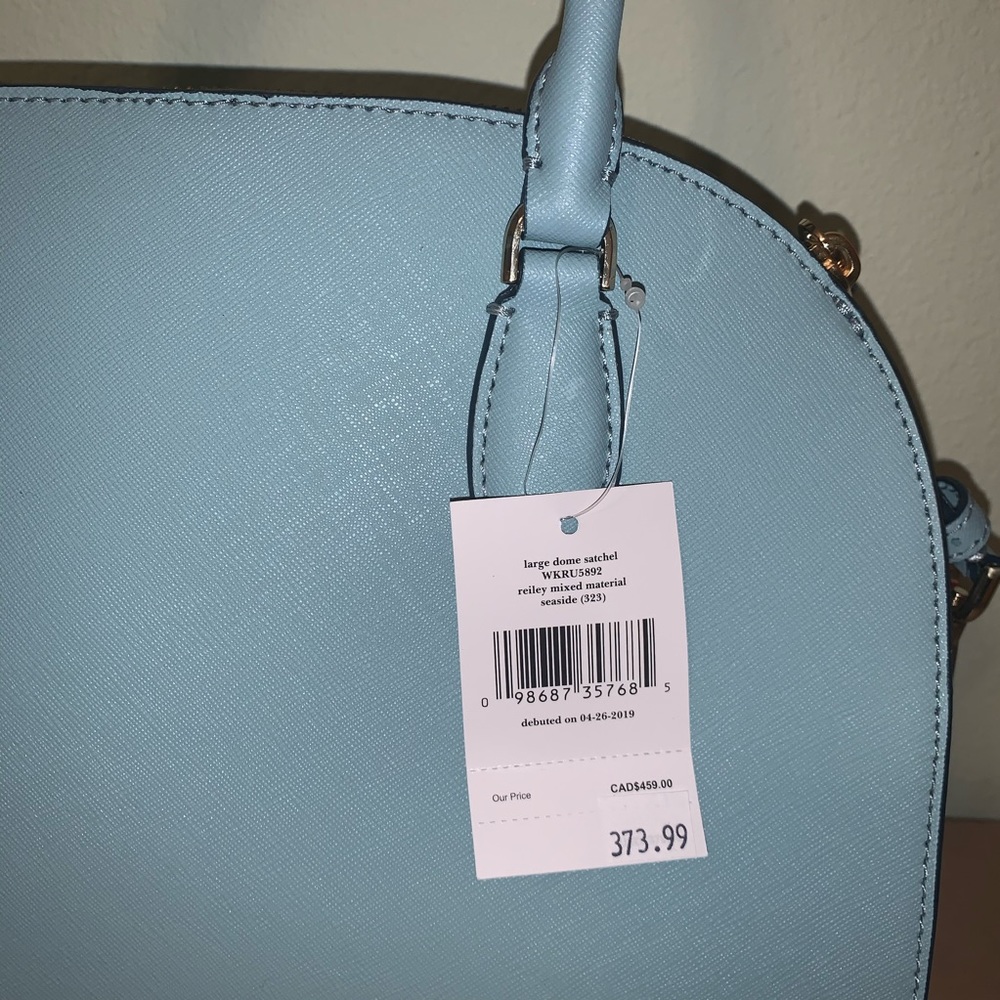 Kate spade large dome satchel reiley seaside blue - Picture 5 of 8